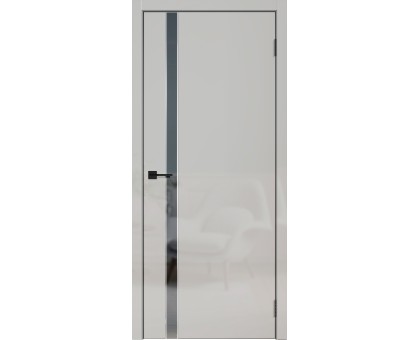 Межкомнатная дверь Tandoor модель 519/6 цвет серый глянец