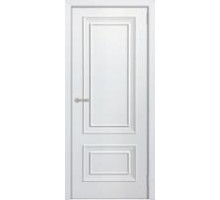 Межкомнатная дверь Tandoor модель Багет №24/1 цвет Белая эмаль