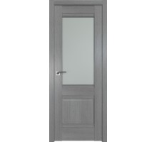 Дверь межкомнатная Profil Doors 2XN (Грувд Серый) стекло матовое