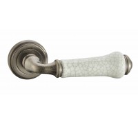 Дверная ручка Vantage - V31AS/ZR - сост. серебро/сост. керамика