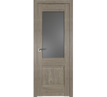 Дверь межкомнатная Profil Doors 2XN (Каштан темный) стекло графит