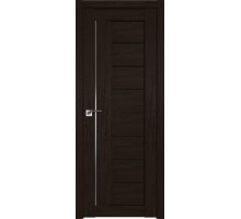 Дверь межкомнатная Profil Doors 17XN (Дарк браун) стекло триплекс черный