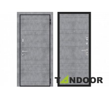 Входная дверь Tandoor Гранит бетон серый/бетон серый