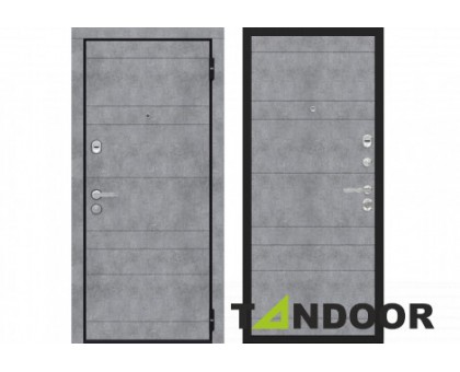 Входная дверь Tandoor Гранит бетон серый/бетон серый