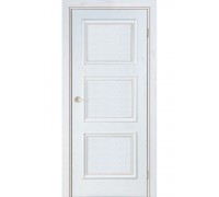 Межкомнатная дверь Квадро-1 ДГ Эмаль бронза шпон дуба